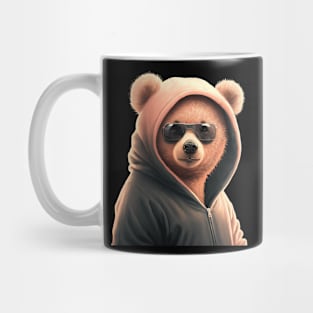 Bear in a hoodie Mug